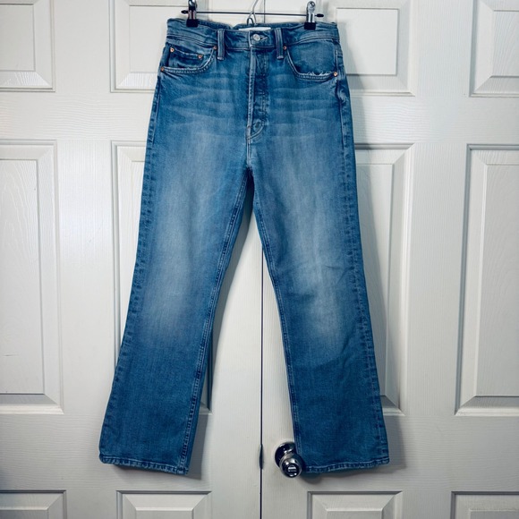 MOTHER Superior The Tripper Jeans "I Confess" High Rise Button Fly Size 27 EUC - Picture 5 of 16